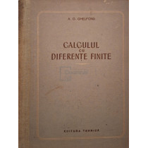 Calculul cu diferente finite
