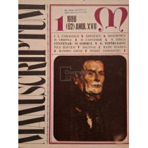 Manuscriptum, nr. 1/1986 (62) anul XVII