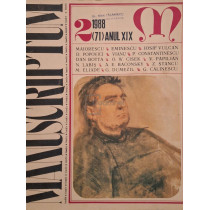Manuscriptum, nr. 2/1988 (71) anul XIX