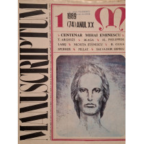 Manuscriptum, nr. 1/1989 (74) anul XX