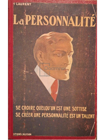 H. Laurent - La personnalite - Editie interbelica - Cartonata