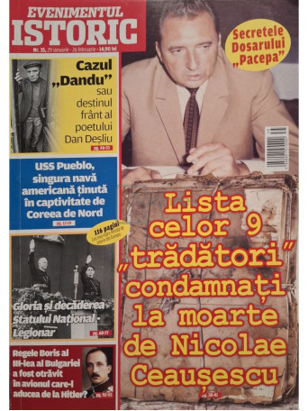 Evenimentul istoric, vol. 35 - 2021 - Brosata
