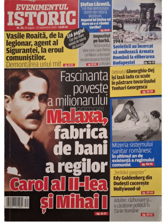 Evenimentul istoric, vol. 30 - 2020 - Brosata
