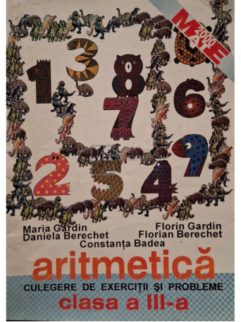Maria Gardin - Aritmetica - Clasa a III-a - 1999 - Brosata
