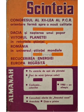 Almanah Scanteia 1980 - 1980 - Brosata