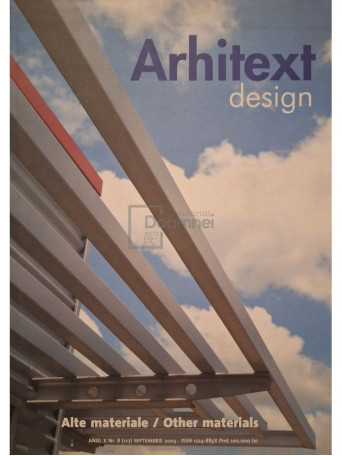 Arhitext design, anul X, nr. 8 (127) septembrie 2003 - 2003 - Brosata