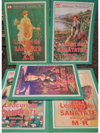 Sanziana Pop - Leacuri de sanatate, 5 vol. - 2012 - Brosata