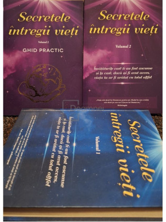 Elena Iuliana Neagu - Secretele intregii vieti, 3 vol. - 2019 / 2020 - Brosata