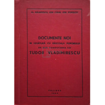 Documente noi in legatura cu rascoala poporului de sub conducerea lui Tudor Vladimirescu