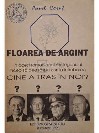 Pavel Corut - Floarea de argint - 1993 - Brosata