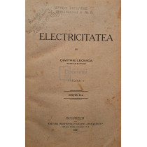 Electricitatea, vol. 1, editia a II-a