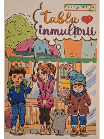 Tabla inmultirii (carte de colorat) - Brosata