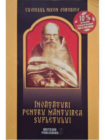 Nikon Vorobiov - Invataturi pentru mantuirea sufletului - 2018 - Brosata