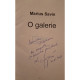 Marius Savin - O galerie (semnata) - Brosata
