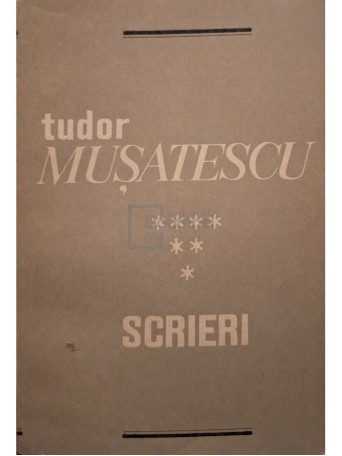 Tudor Musatescu - Scrieri, vol. 7 - 1984 - Brosata