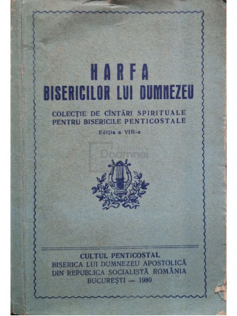 Harfa Bisericilor lui Dumnezeu - 1980 - Brosata
