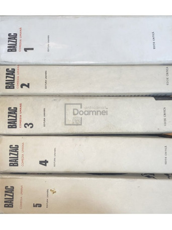 Balzac - Comedia umana, 5 vol. - 1981 - Cartonata