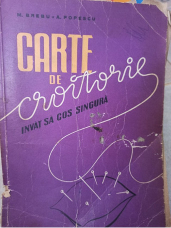 Carte de croitorie - Invat sa cos singura
