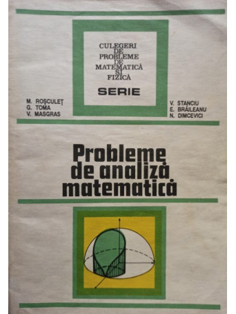 Probleme de analiza matematica