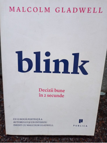 Malcolm Gladwell - Blink - 2011 - Brosata