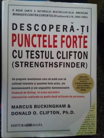 Descoperati punctele forte cu testul Clifton
