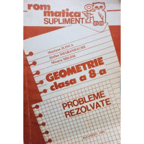Geometrie clasa a 8-a - Probleme rezolvate