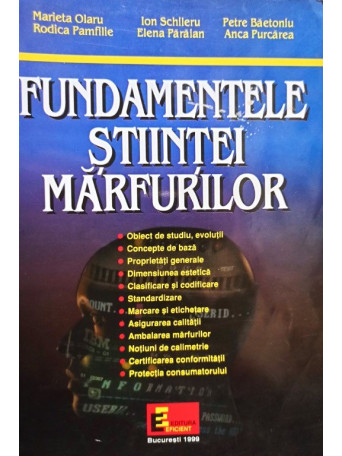 Marieta Olaru - Fundamentele stiintei marfurilor - 1999 - Brosata