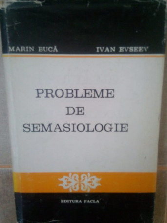 Marin Buca - Probleme de semasiologie - 1976 - Cartonata