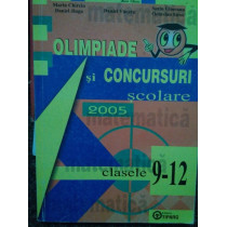 Olimpiade si concursuri scolare clasele 912