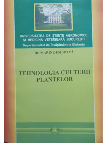 Tehnologia culturiii plantelor