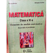 Matematica clasa a XI-a. Elemente de analiza matematica