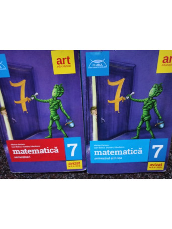 Marius Perianu - Matematica, clasa a 7-a, semestrul I si II - 2018 - Brosata