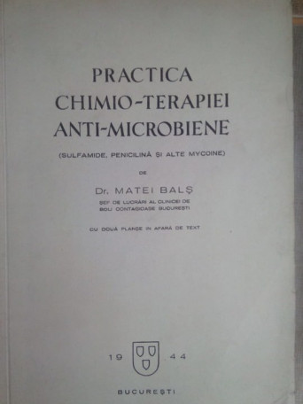 Practica chimioterapiei antimicrobiene