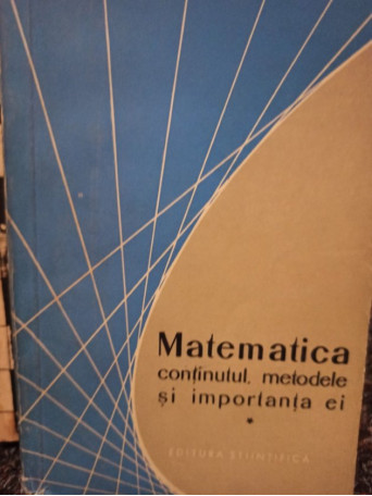 Continutul, metodele si importanta ei, vol. 1