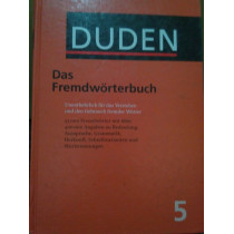 Duden 05. Das Fremdworterbuch