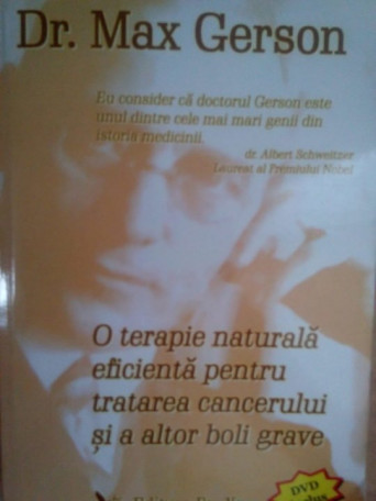 O terapie naturala eficienta pentru tratarea cancerului si a altor boli grave