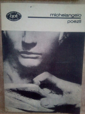 Michelangelo - Poezii - 1986 - Brosata