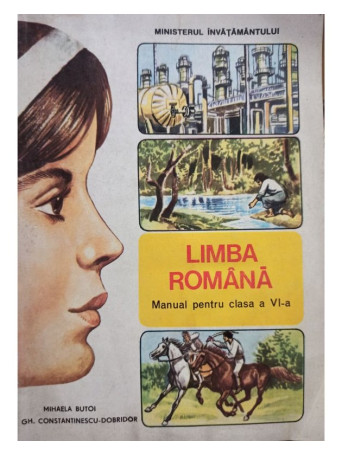 Mihaela Butoi - Limba romana - Manual pentru clasa a VIa - 1995 - Brosata