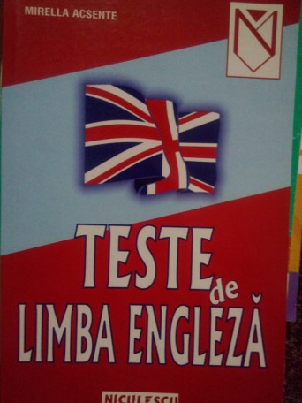 Teste de limba engleza
