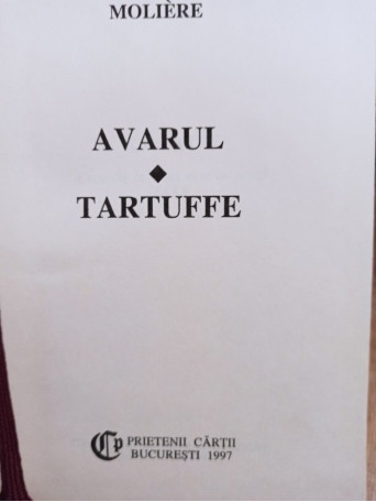Avarul - Tartuffe