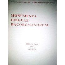 Monumenta linguae dacoromanorum, biblia 1688 pars I genesis
