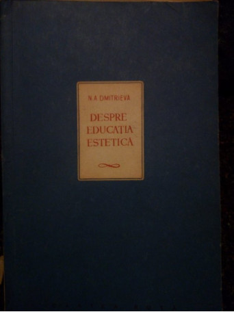 Despre educatia estetica