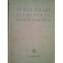 Elements de mathematique