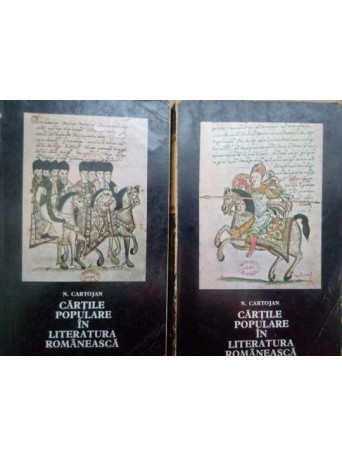 Cartile populare in literatura romaneasca, 2 volume
