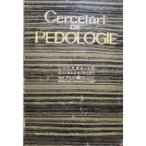 Cercetari de pedologie
