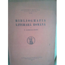 Bibliografia literara Romana (semnata)