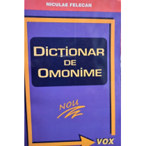 Dictionar de omonime