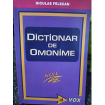 Dictionar de omonime