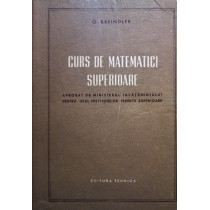 Curs de matematici superioare