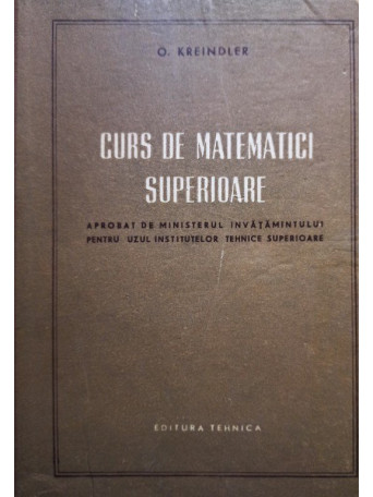 Curs de matematici superioare